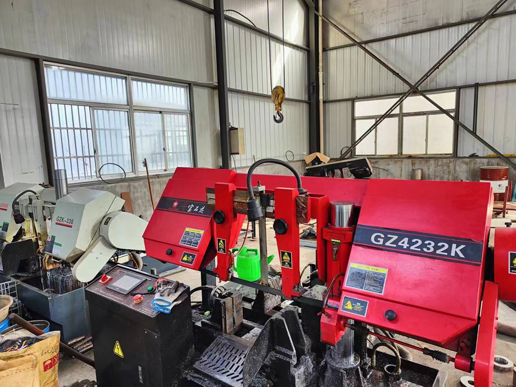 Raw material cutting and preparation for spring components